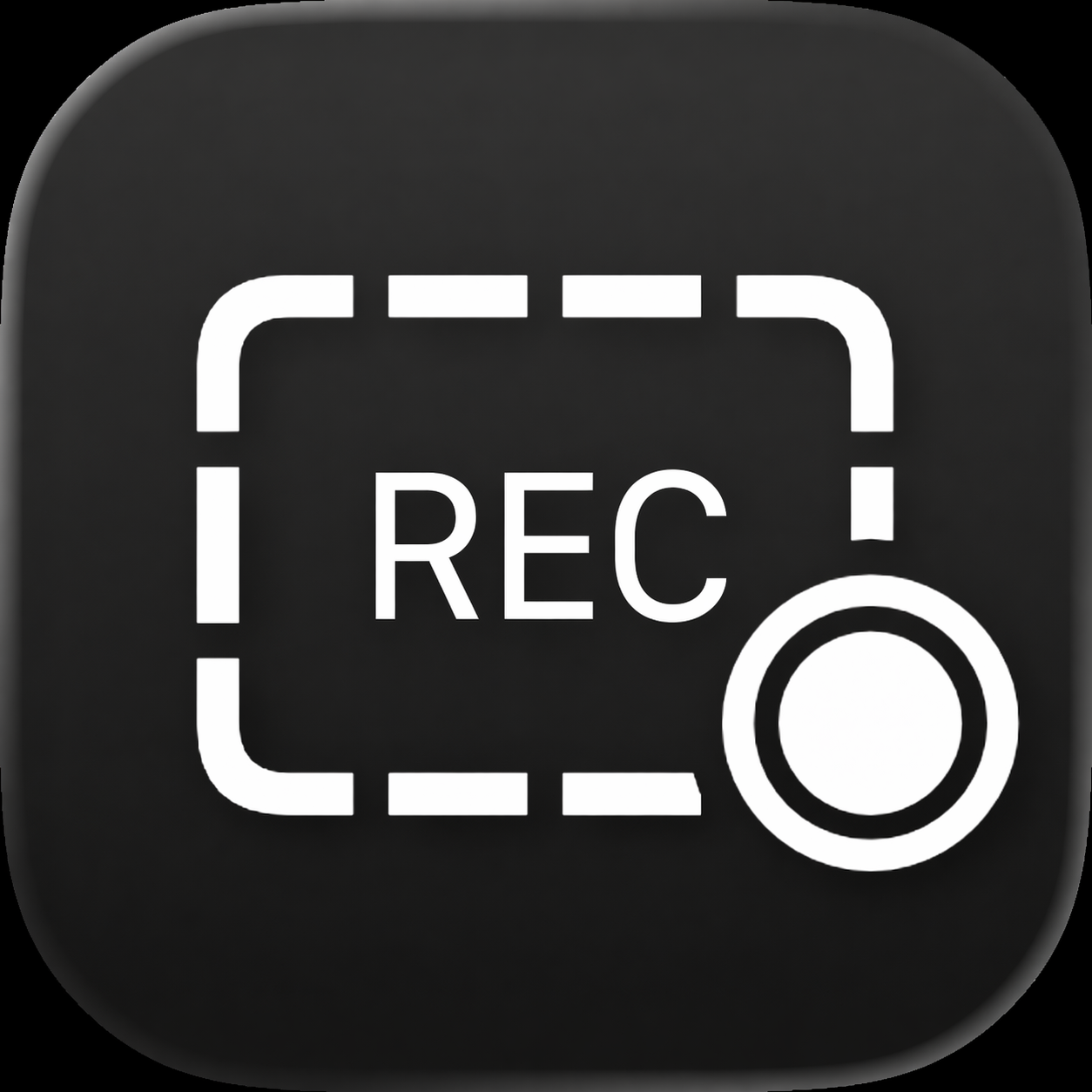 Screen Recorder dark app icon